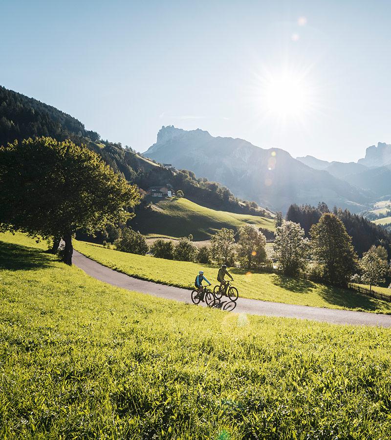 Giro in bici in Sudtirolo