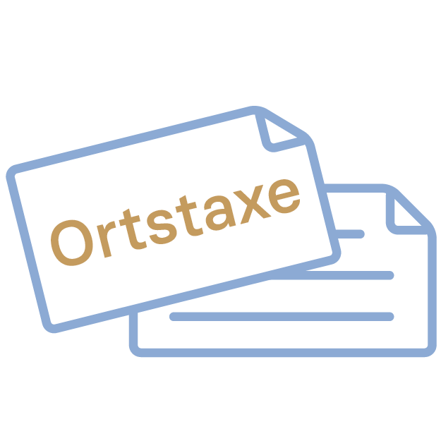 Die Ortstaxe von 1,90 Euro pro Person pro Tag wird extra berechnet. Kinder unter 14 Jahren sind von der Taxe befreit.